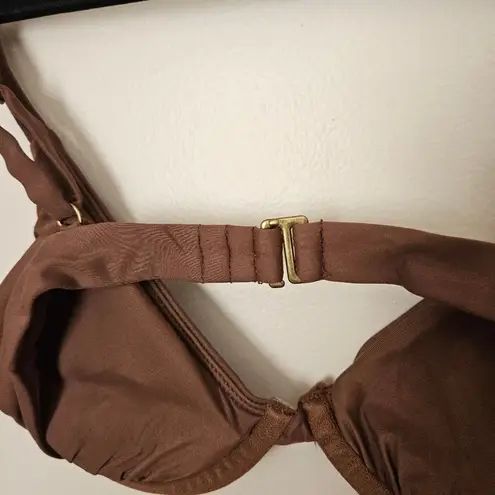 ANDIE Swim The Sicily Top Bikini Espresso Brown Vacation Beach Travel Pool