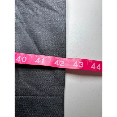 Escada NWT Gray Wool Silk Cocktail Dress 10 Lined V