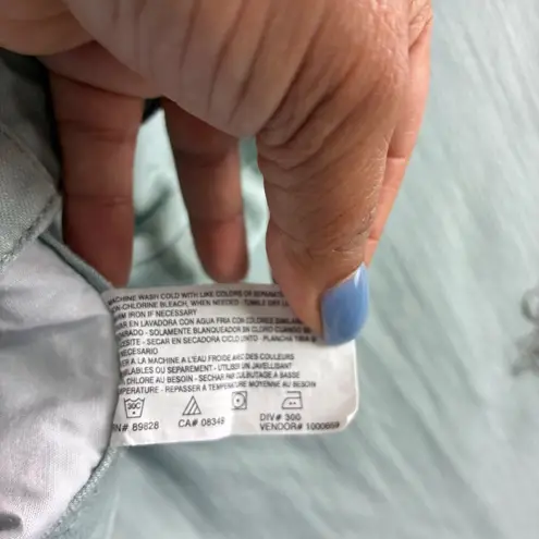 Gloria Vanderbilt Women's Capri Cropped Pants Embroidered Size 18 Comfort Cadual