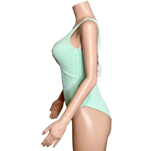 Beach Riot Tyler One Piece Swim, Creme De Knit, Large