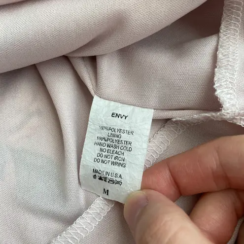 Envy Blush Pink Carnation A-Line Dress Sz M