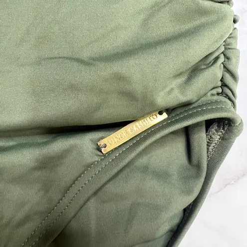 Vince Camuto  Safari Green High Waist Convertible Bikini Bottom Size XS New