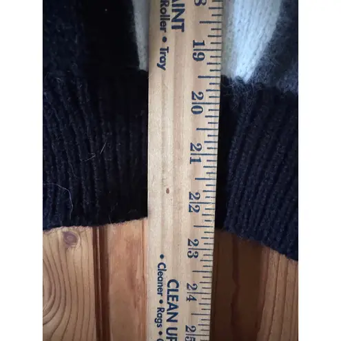 Vintage JA Higgins New York Sweater Vest Sleeveless Knit Checkerboard Small Black