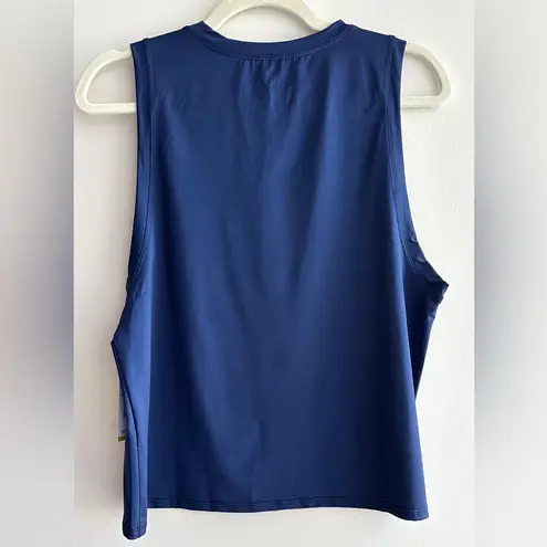 Eleven by Venus Williams Peace Maker Tank, Admiral Navy, Size Medium, NWT Blue