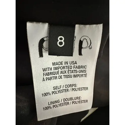 Puppets and Puppets Ringer Floral Print Draped Dress size 8