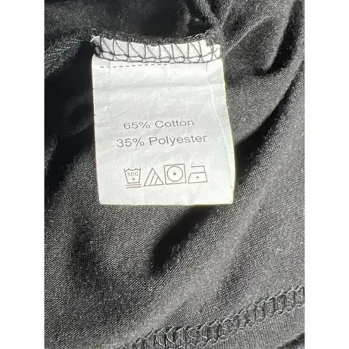 Emery Rose Colorblock Long Sleeve Top Sparkle sliver On Green Size 4XL