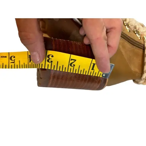 JLO Jennifer Lopez Brown Shearling