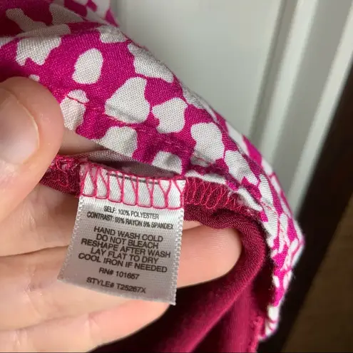 Tresics Femme by Pink V Neck Sleeveless Blouse 3X