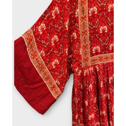 Spell & the Gypsy Collective Designs Jewel Tunic Dress Size XS Red