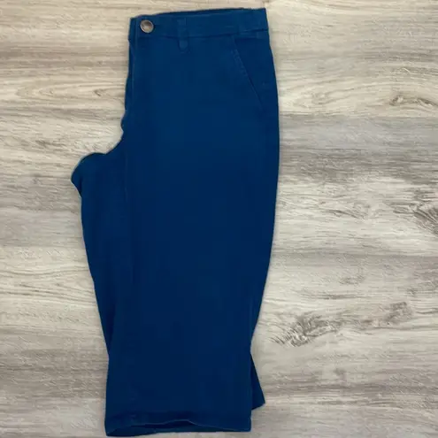 Lane Bryant Blue Women’s Chino Capri Pants Size 14