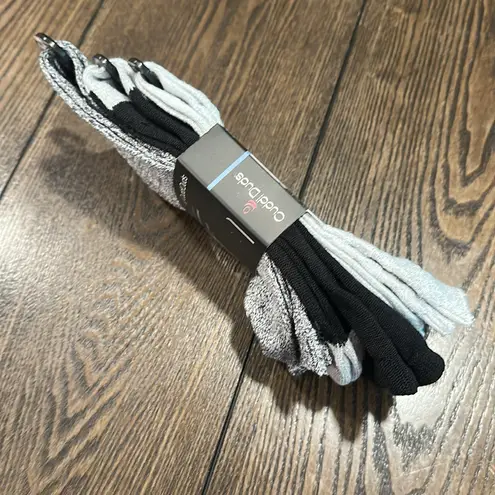 Cuddl Duds Plushfill 3-Pack Midweight Falling Rain Texture Crew Socks NEW