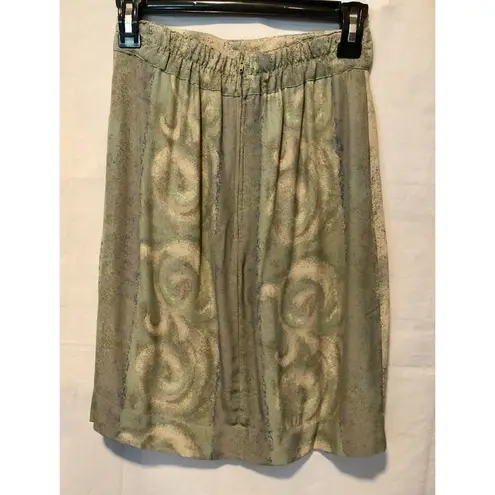 Vintage Platinum Dorothy Schoelen Skirt Set Jacket Top Short Long Skirts 3 pcs S Tan