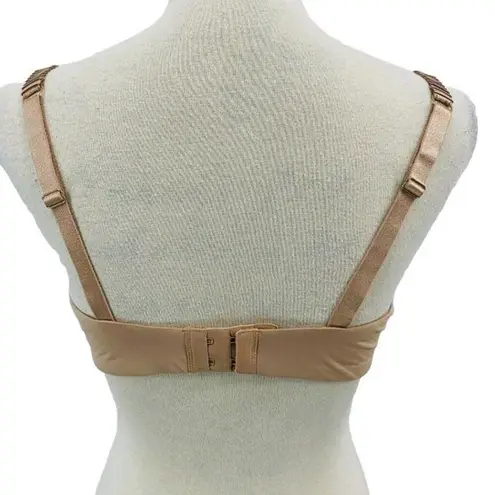 Thirdlove  24/7 Classic T-Shirt Bra Satin Taupe Lightly Lined Womens Size 40B