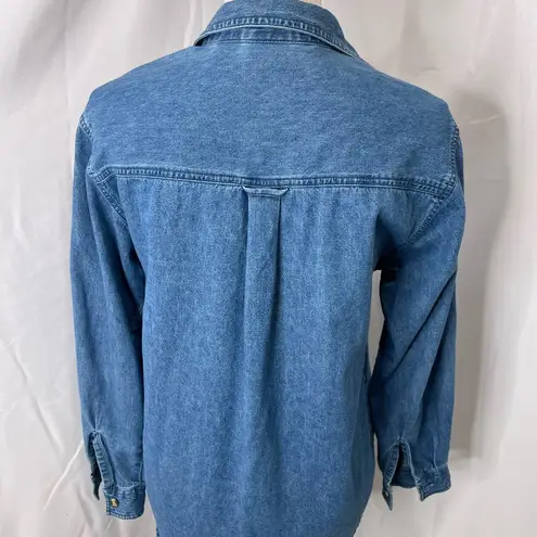 Bobbie & Brooks Vintage Bobbie brooks denim chambray embroidered shirt