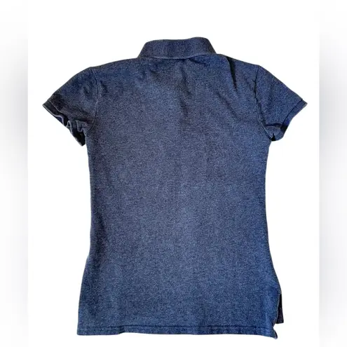 Abercrombie & Fitch #45  Logo Polo in Gray