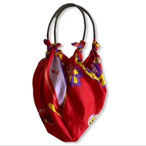 Old Navy EUC Floral Scarf Hobo Fabric Bag Purse‎ Tote Vintage Y2K EUC