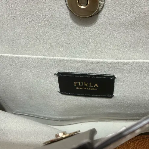 Furla Minerva S Tote Vitello Andromeda Colorblock Leather NWT
