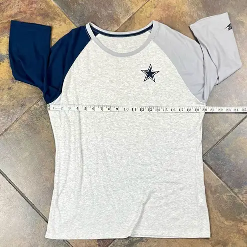 Nike Dallas Cowboys NFL Team Apparel  Baseball 3/4 Sleeve Top XL
