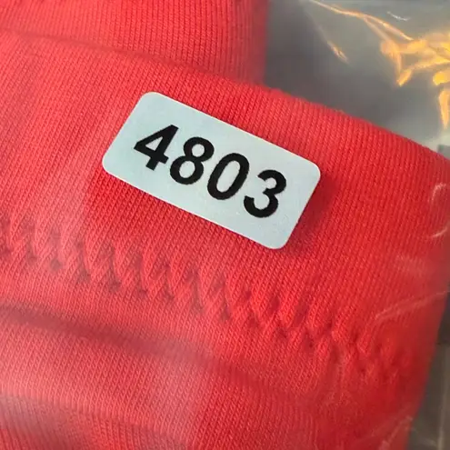 Parfait P5641 Racing Red Lace Trim Wireless Bra 34DD New with Tags Size undefined