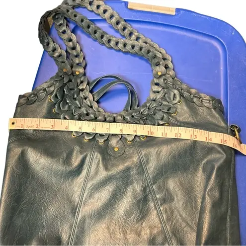 Wassino oversize hobo style purse Black