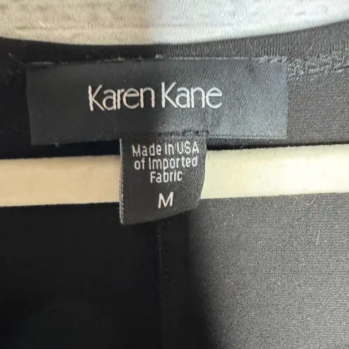 Karen Kane Cold Shoulder Black Dress Women’s M