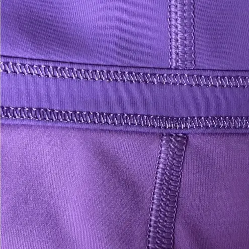 Lululemon  Speed Tank Top Women’s 6 Purple Criss Cross Back Built-In Bra Athletic