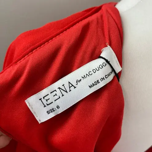 Mac Duggal Short Cape Sleeve Cocktail Ruffled Chiffon Dress Dress Size 6 55407