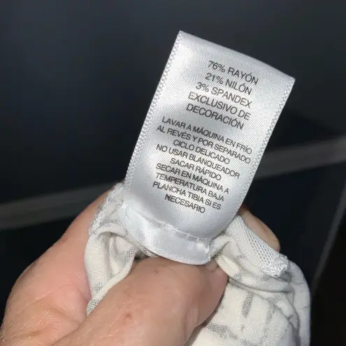 Valerie Stevens Black & White Contemporary Stretchy Pull On Capri Size 14