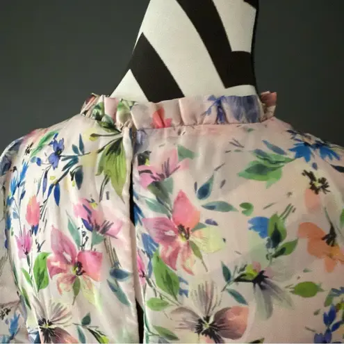 Shoshanna Fontaine Floral Triana Dress Maxi Flowers size 6 NWT