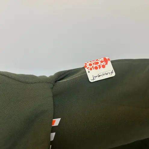 FREE PEOPLE Movement Victory Sweatshirt Seagrass/Neon Coral Combo X