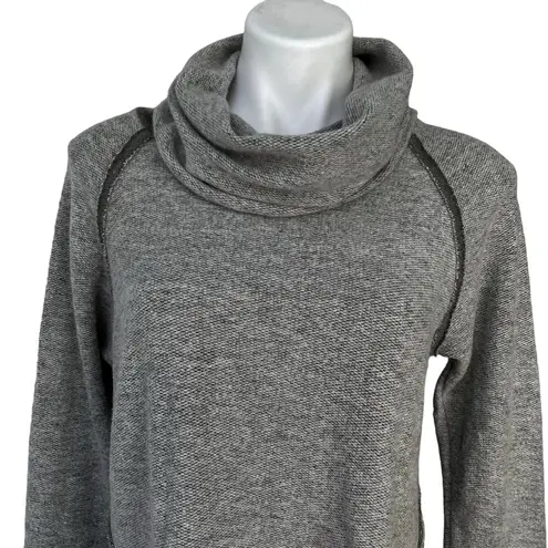 Kuhl Nova Cowl Neck Two Tone Pullover Sweater, Sage