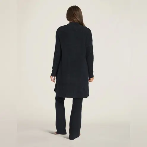 Barefoot Dreams CozyChic Lite Cardigan Black Women’s Size Small Long Drape