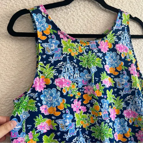 Lilly Pulitzer  x Disney Parks Women’s Kristen Navy Mickey Minnie‎ Dress Size Med