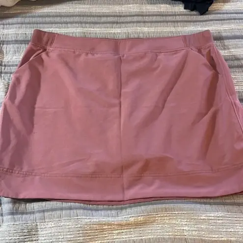 32 Degrees Heat Women's 32 Degree COOL Mauve Skort Gym Golf Activewear Size XXL EUC #0847