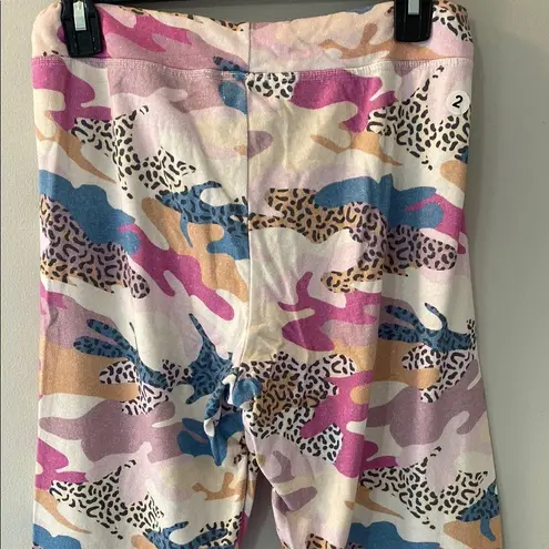 Sundry abstract camo jogger size 2 / medium. Colorful. Elastic waistband / cuffs