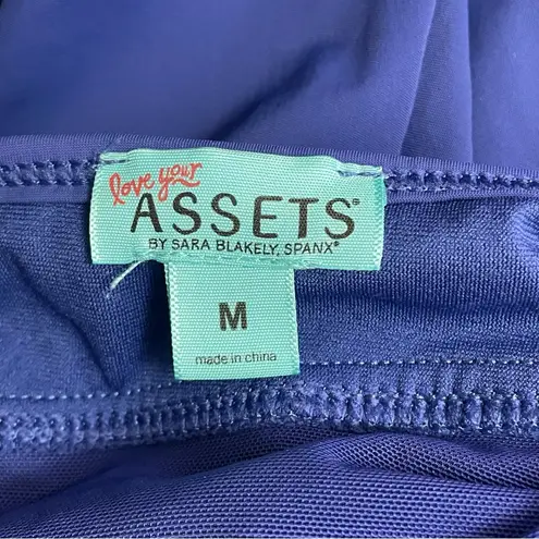 Spanx NWT  Love Your Assets Ruched Underwire Tummy Control Blue One Piece Medium - Image 7