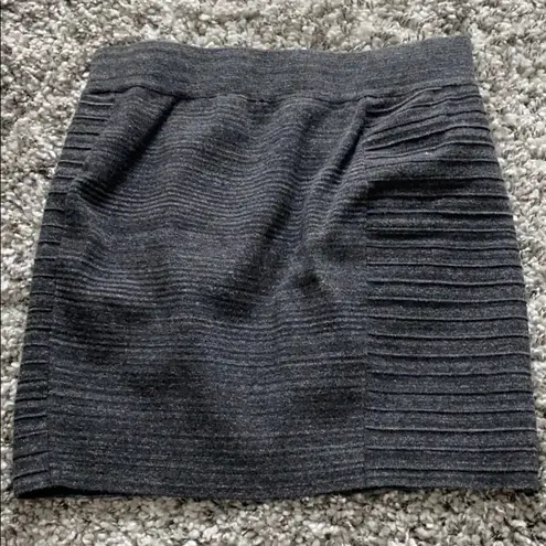 EXPRESS  gray mini Skirt