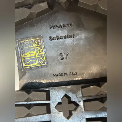 Proenza Schouler ๐๐PROENZA SHOULER Women's Tan Lace-Up Ankle boots ๐ฅพ ๐๐size 37 US 7