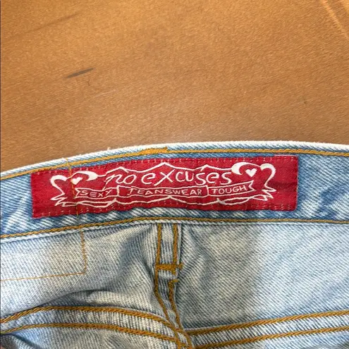 No Excuses Vintage Denim High-Waisted Women Shorts