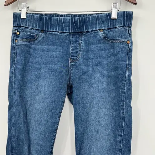 Liverpool Jeans Company Liverpool pull on blue jean denim leggings slimming basic size 10 petite