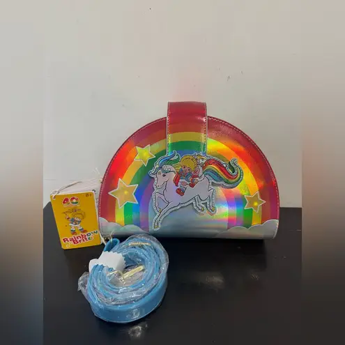 Lounge Fly Rainbow Brite & Starlite Rainbow Light Up Figural Crossbody Bag