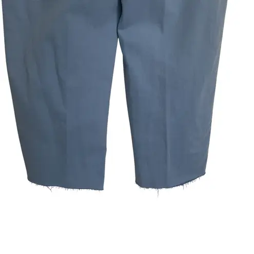 Judy Blue Los Angeles Denim Crop Pants Frayed Hem Blue Jeans