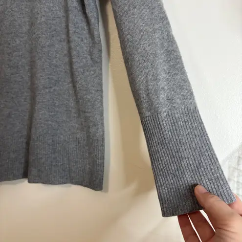 Victor Alfaro Gray 100% Cashmere Turtleneck Sweater Womens Size M Size M