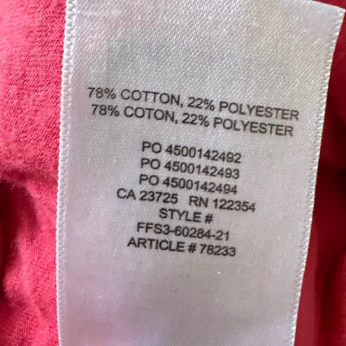 Tna COZY Fleece Sweatpants Joggers in Red Size S