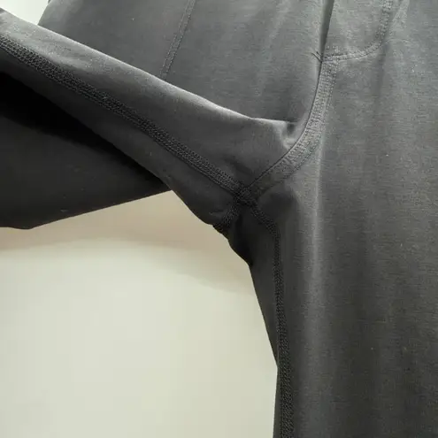 Frank & Eileen Murphy Billion Dollar Pants Cropped Trouser Legging in Black Sz S