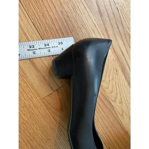 Ecco ‎ Size 37 (6-6.5) Black Leather Pumps