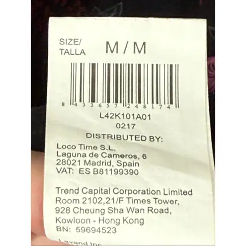 Lavand. Women's floral sheer overlay maxi tank dress size medium Red