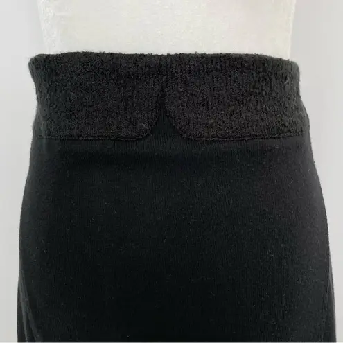 CAbi Sweater Knit Dessert Skirt Style 170 Licorice Black Size Medium