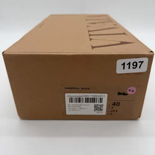 Vivaia Francesca Platform Chunky Heel Penny Minimalist Preppy Black Loafers 9