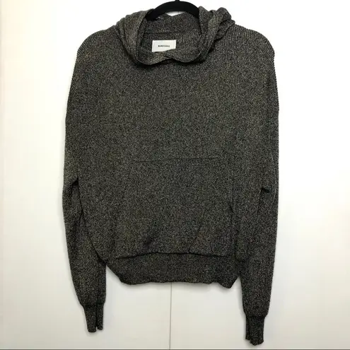 Nanushka Mog Knit Hoodie Sweatshirt Size M
